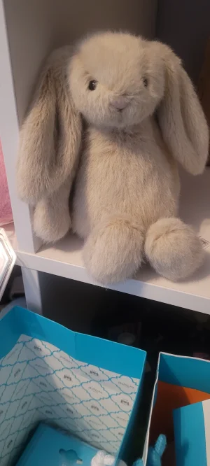Wheat Flufflet Bunny Jellycat photo