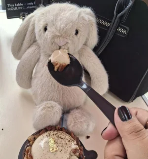 Wheat Flufflet Bunny Jellycat photo