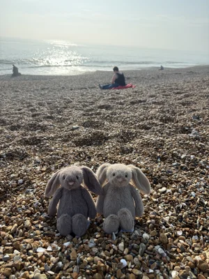 Oat Flufflet Bunny Jellycat photo