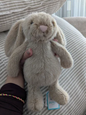 Oat Flufflet Bunny Jellycat photo