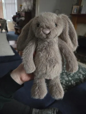 Fawn Flufflet Bunny Jellycat photo