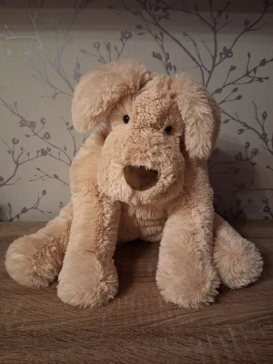 A photo of Wanderlust Puppy Jellycat taken by Hope_Collectablez