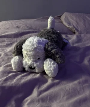 A photo of Tumblie Sheepdog Jellycat taken by mila_jellycat07