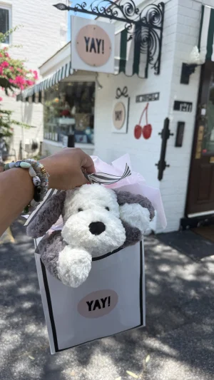 A photo of Tumblie Sheepdog Jellycat taken by bronzieandthejellies
