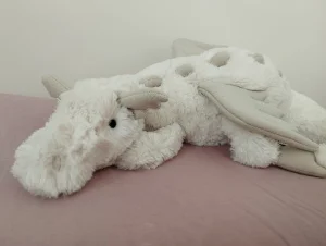 Snow Dragon - Large Jellycat photo