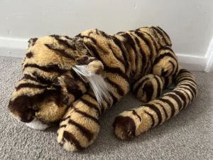 A photo of Taylor Tiger Jellycat taken by Axel