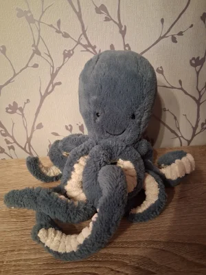 Storm Octopus - Little Jellycat photo