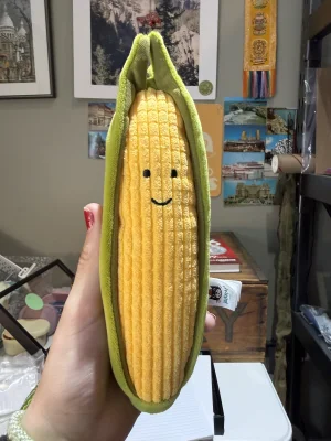 Vivacious Vegetable Sweetcorn Jellycat | Jelly Journal