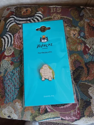Timmy Turtle Pin Badge Jellycat photo
