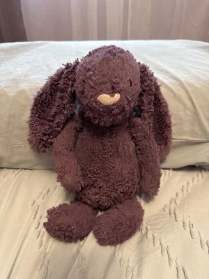 Bashful Plum Bunny - Large Jellycat photo