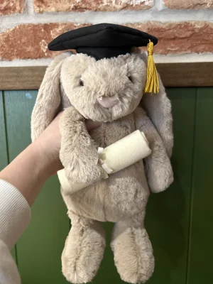 Bashful Bunny Graduation Outfit Jellycat photo