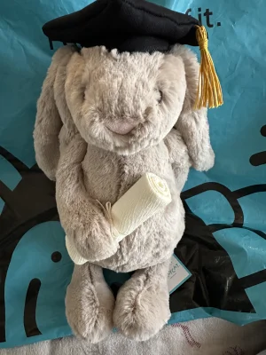 Bashful Bunny Graduation Outfit Jellycat photo uploaded by Jellytastic