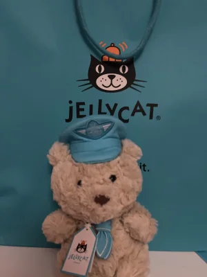 Bartholomew Bear Junior 'Pilot' Jellycat | Jelly Journal