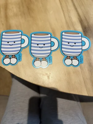 Rosie Lea Mug of Tea sticker Jellycat photo