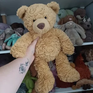 Baxter Bear Jellycat photo uploaded by herbgardenplush