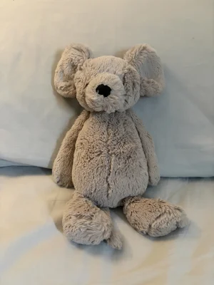 A photo of Bashful Mouse - Medium Jellycat taken by twigletfitz