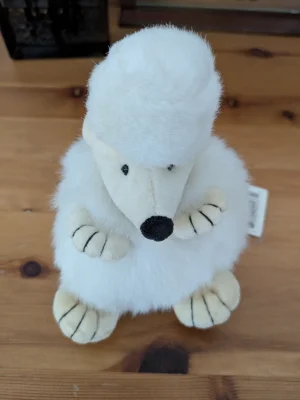 Puff ball Polar Bear Jellycat photo