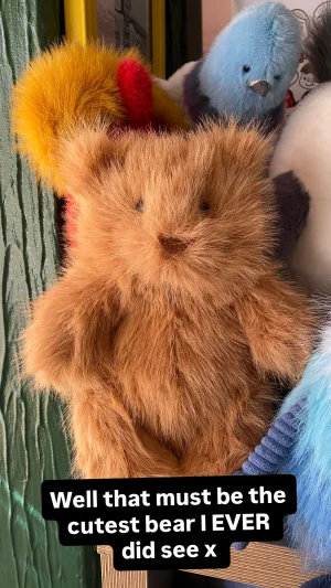 Bartholomew Bear Bouffant Jellycat photo