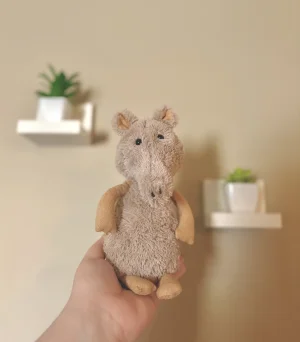 A photo of Angus Armadillo Jellycat taken by kaleighsjellies