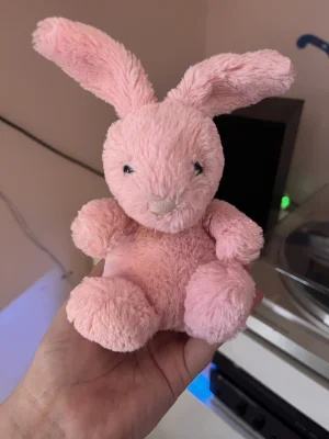 Poppet Soft Pink Bunny Jellycat photo
