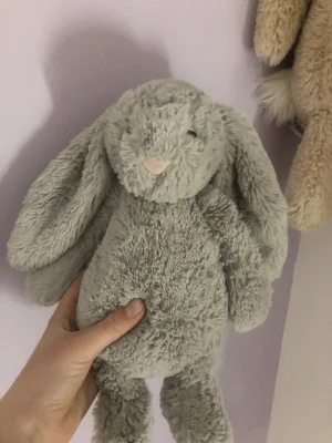 Bashful Silver Bunny - Medium Jellycat | Jelly Journal