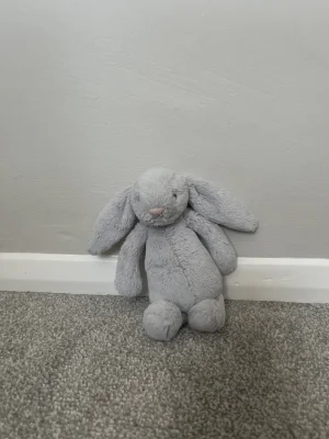 A photo of Bashful Blue Bunny - Small Jellycat taken by Isla’s jellycats Xx