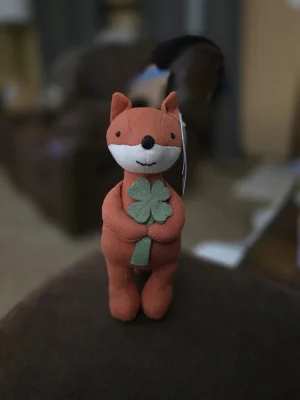 Mini Messenger Fox - Clover Jellycat photo