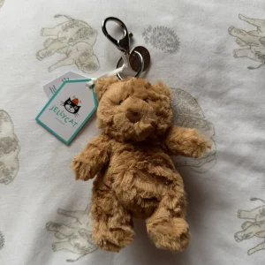 Bartholomew Bear Bag Charm Jellycat photo