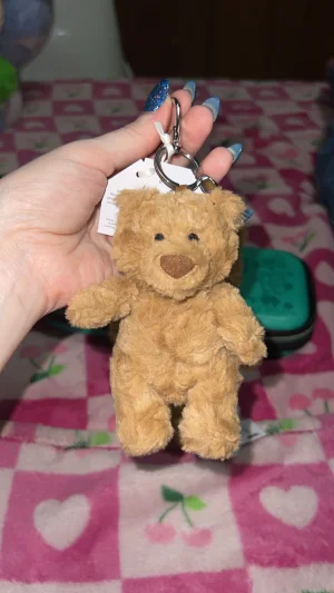 Bartholomew Bear Bag Charm Jellycat photo uploaded by mayasjellycats133