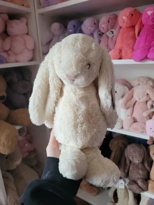 Bashful Cream Bunny - Medium Jellycat | Jelly Journal
