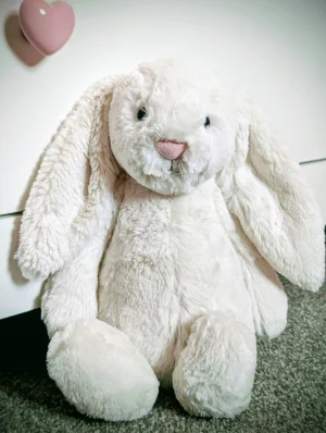 Bashful Cream Bunny - Medium Jellycat | Jelly Journal