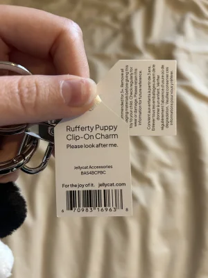 Rufferty Puppy Clip-On Charm Jellycat photo