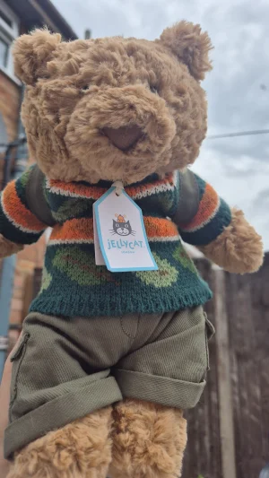 Bartholomew Bear Hiking Outfit Jellycat photo