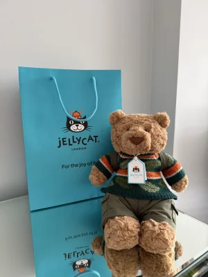 Bartholomew Bear Hiking Outfit Jellycat | Jelly Journal
