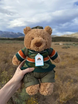 Bartholomew Bear Hiking Outfit Jellycat photo