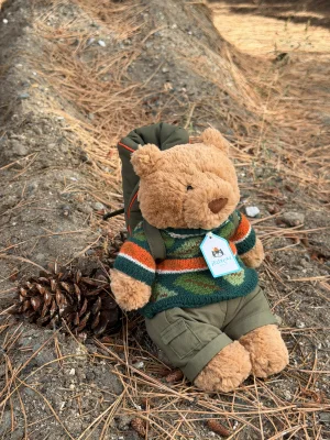 Bartholomew Bear Hiking Outfit Jellycat photo