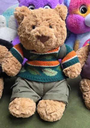 Bartholomew Bear Hiking Outfit Jellycat photo