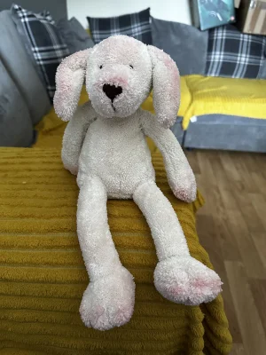 Slackajack Cream Pup - Small Jellycat photo