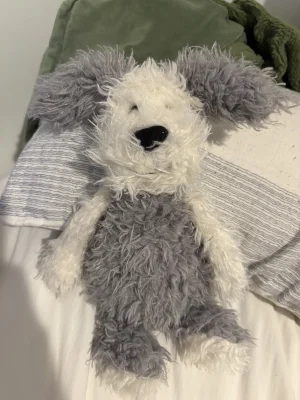 A photo of Dewberry Dog Jellycat taken by MegQuack05