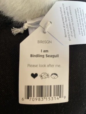 A photo of Birdling Seagull Jellycat taken by Jellycat