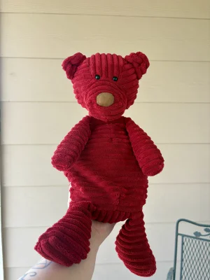 Cordy Roy Bear Red - Small Jellycat photo