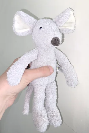 A photo of Chimboo Mouse Grey - Small Jellycat taken by Gremlem22NBC