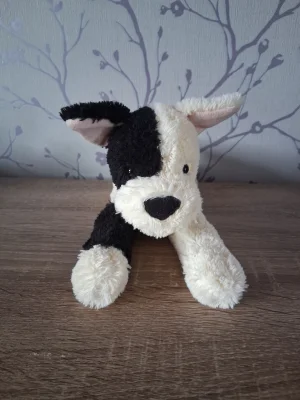 Mishmash Black & Cream Puppy - Medium Jellycat photo