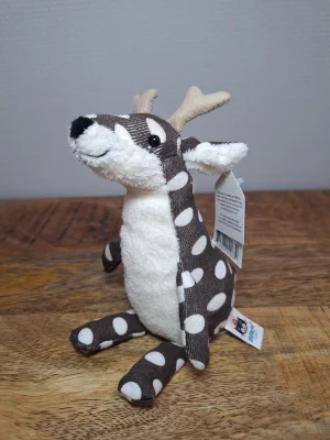 A photo of Polka Reindeer Jellycat taken by Sofie