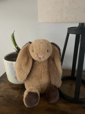 Bashful Patchwork Brown Bunny Jellycat photo