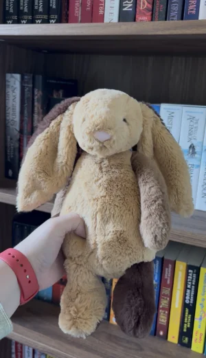 Bashful Patchwork Brown Bunny Jellycat photo uploaded by MerlinNessieRaven