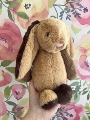 Bashful Patchwork Brown Bunny Jellycat | Jelly Journal
