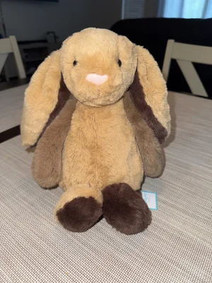 Bashful Patchwork Brown Bunny Jellycat photo