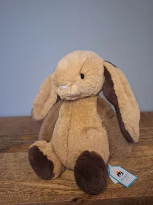 Bashful Patchwork Brown Bunny Jellycat | Jelly Journal