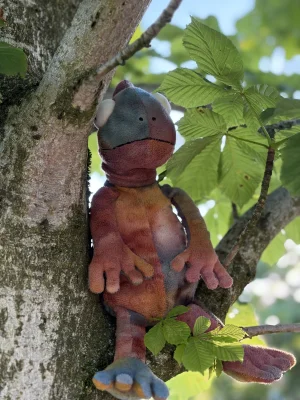 A photo of Colin Chameleon Jellycat taken by Jellycatking